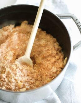 A taste of fall - apple pie oatmeal recipe