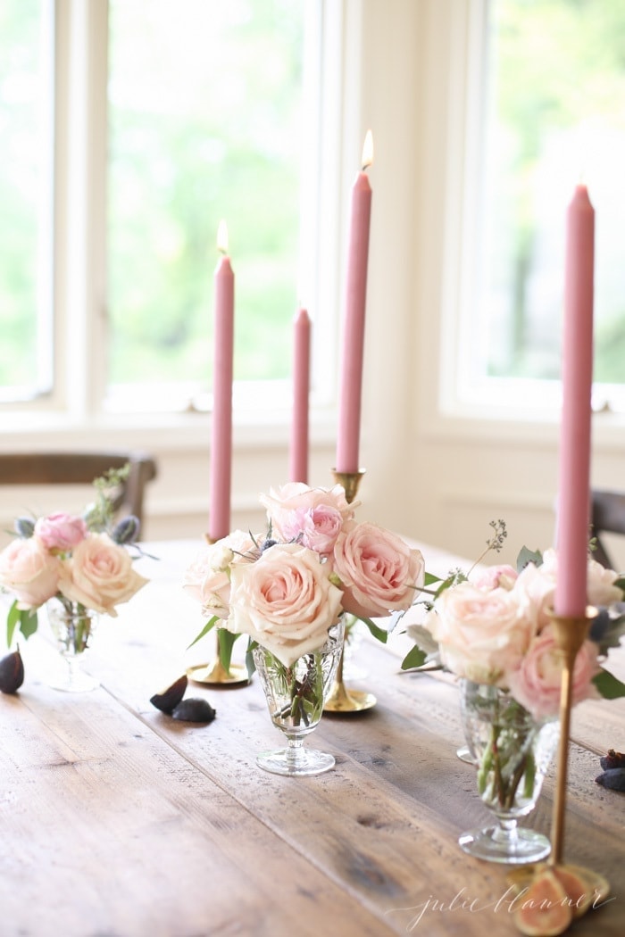 learn how to make a beautiful centerpiece for any occasion from entertaining blogger Julie Blanner