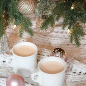 whimsical pink hot chocolate kids will love