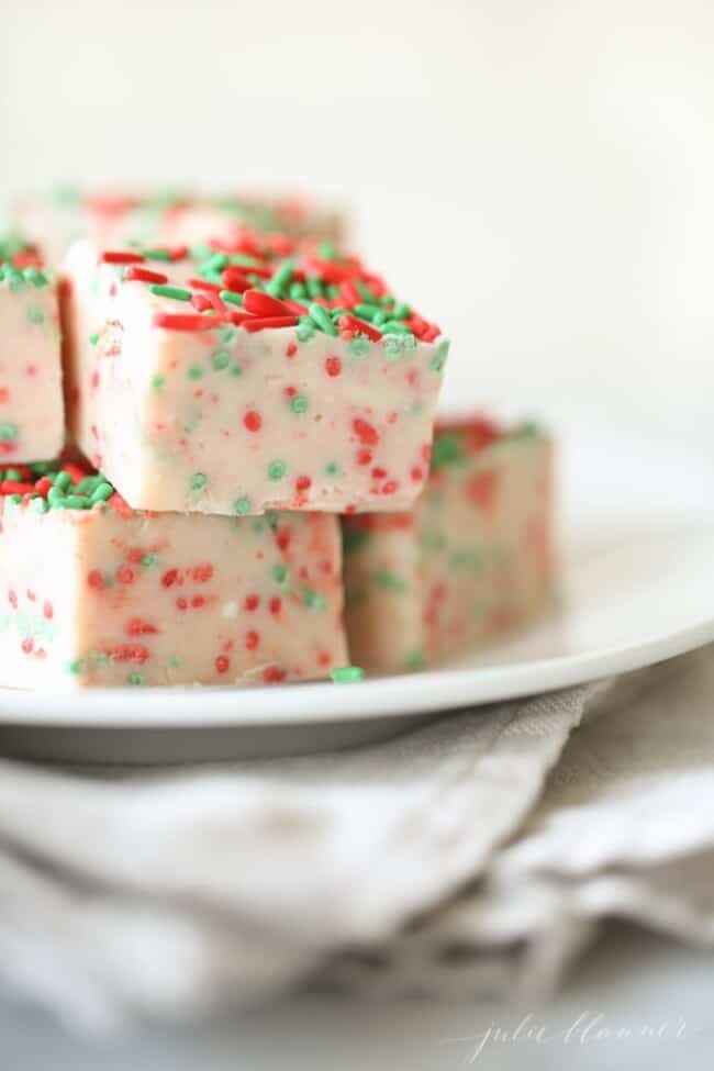 White Chocolate Fudge in a Slow Cooker Julie Blanner