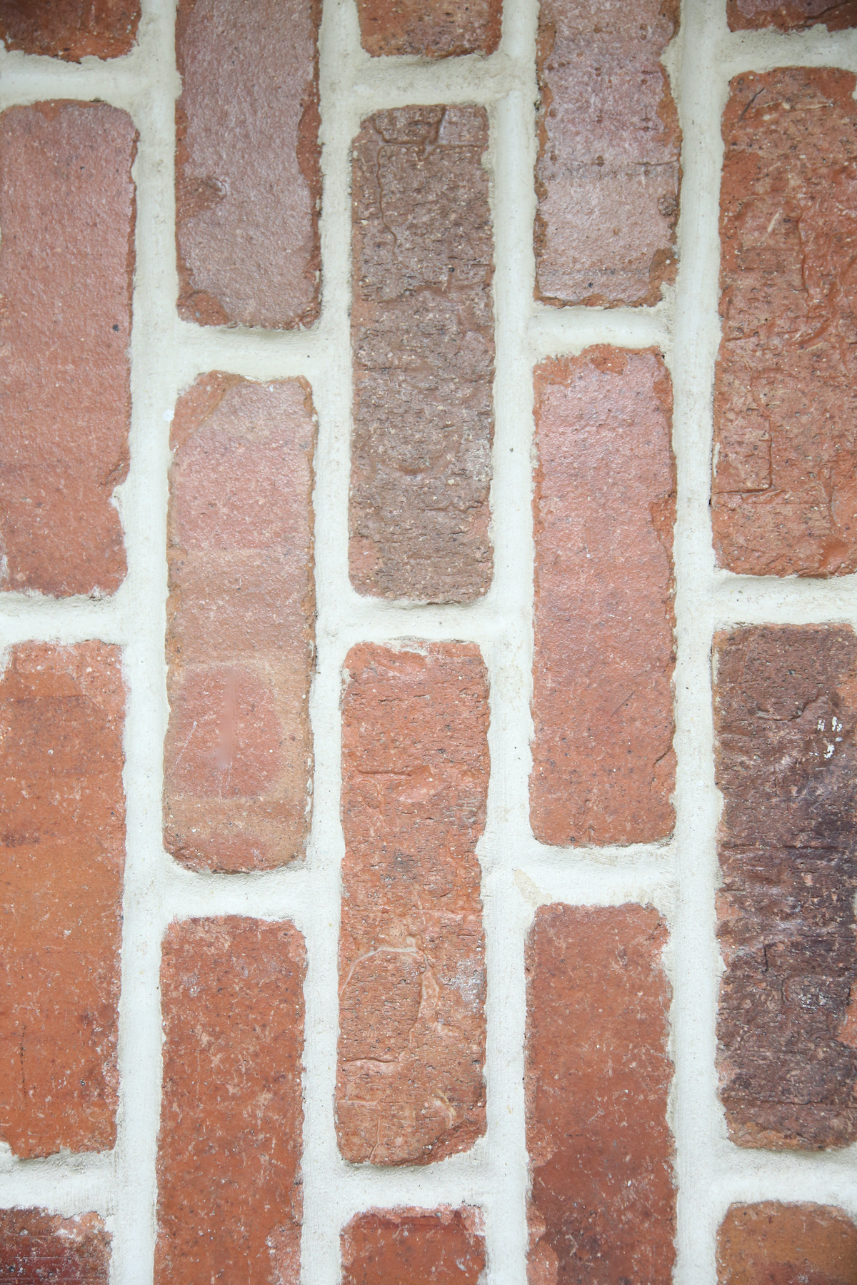 A close up of brick floors.
