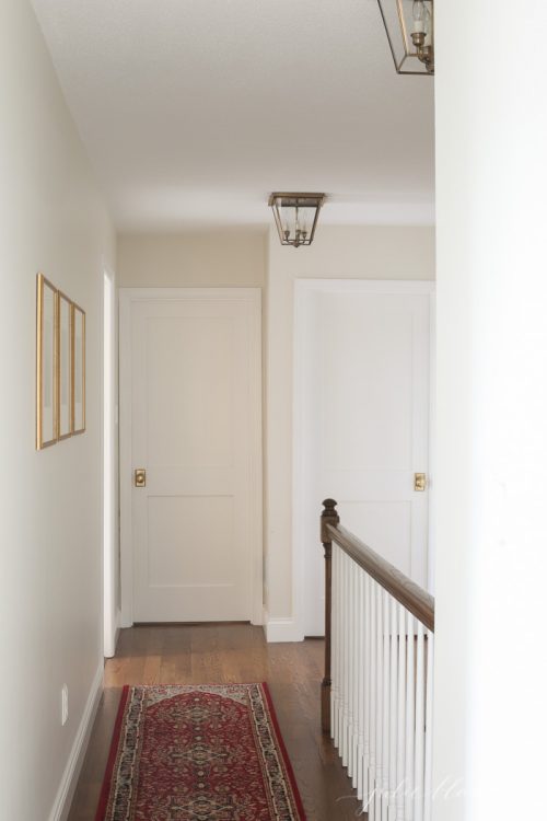 Brass Mini Lanterns | Hallway Lights | Julie Blanner