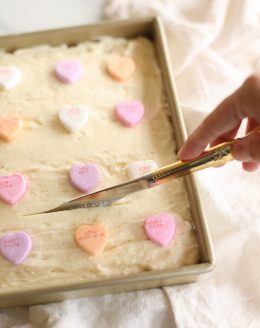 the best sugar cookie bars with buttercream icing