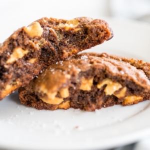 Chocolate Cookies With Peanut Butter Chips | Julie Blanner