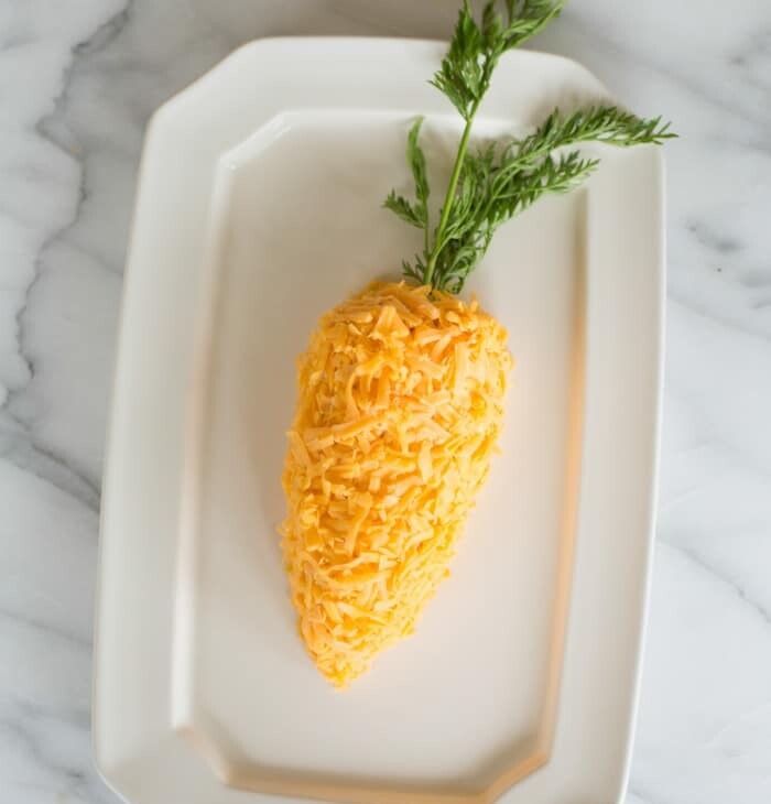 Easter entertaining - 10 minute carrot cheese ball