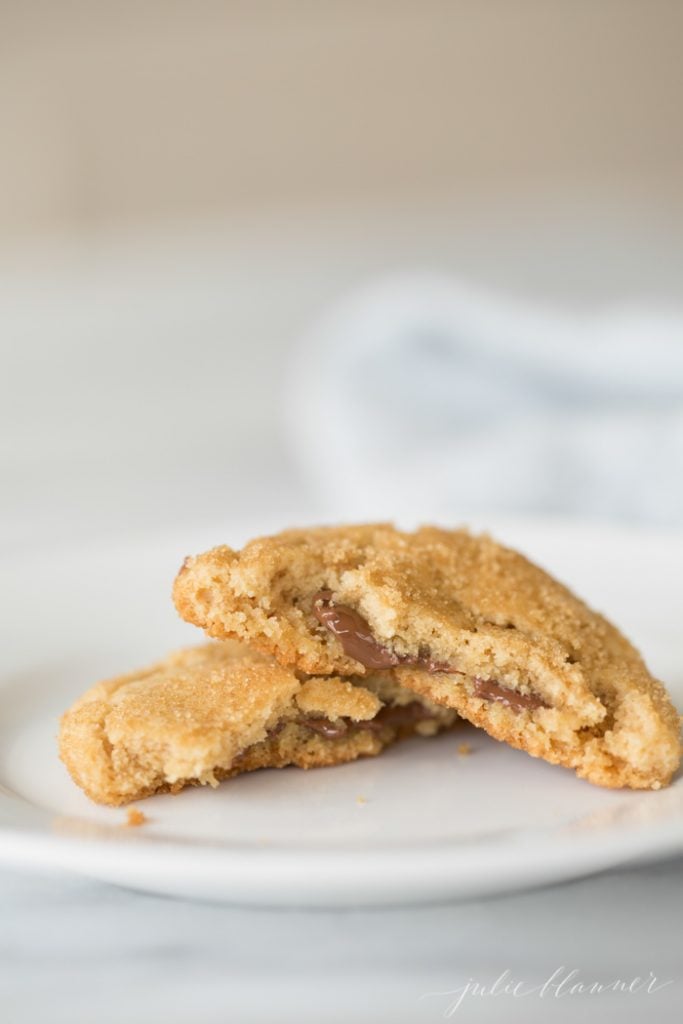 chewy chocolate stuffed peanut butter cookies recipe