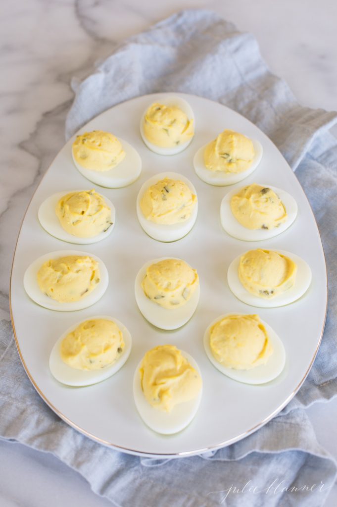 Best Deviled Eggs Recipe, a Classic Hors d'oeuvres Recipe for Easter