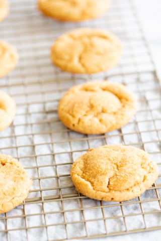 Chocolate Stuffed Peanut Butter Cookies Recipe | Julie Blanner