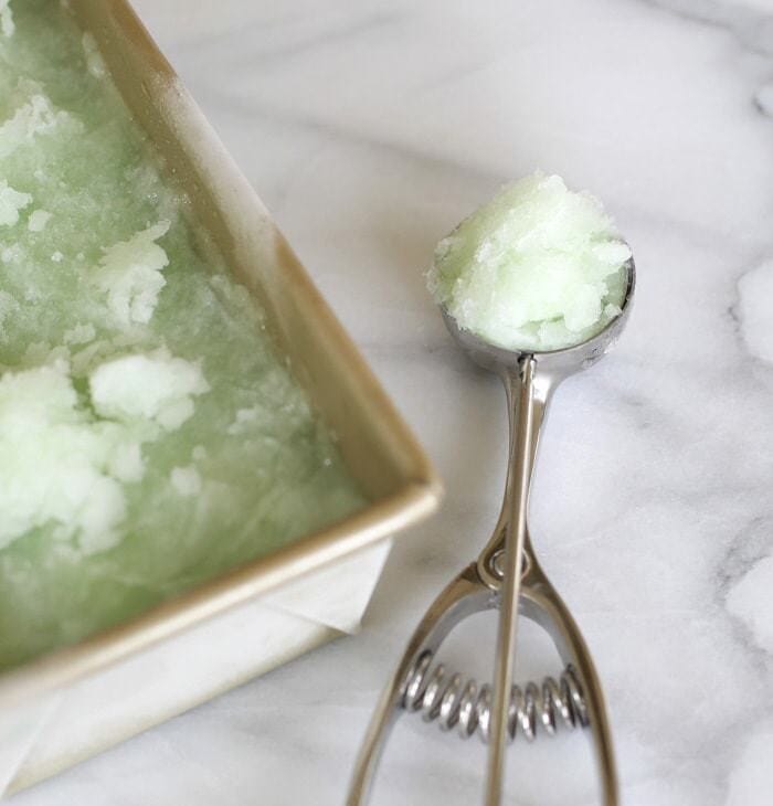 easy homemade lime sorbet recipe