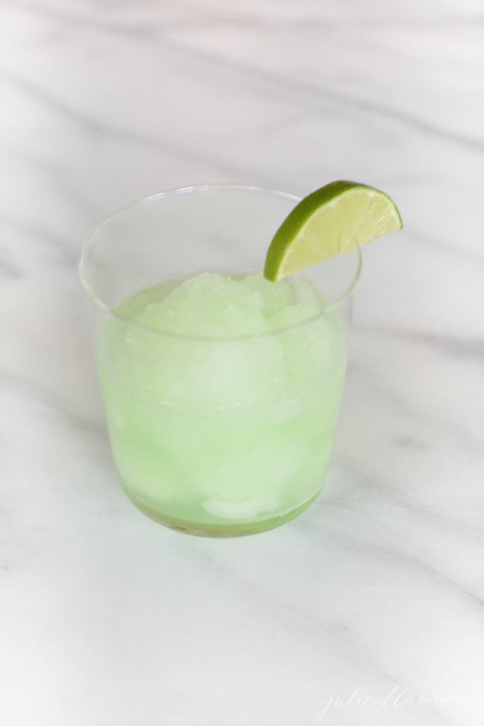 Easy margarita float recipe - the quintessential summer cocktail