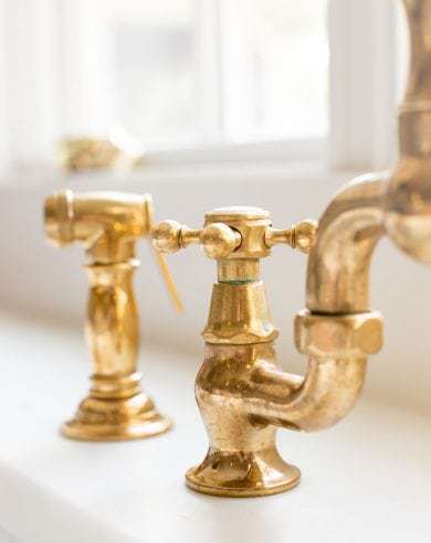unlacquered brass