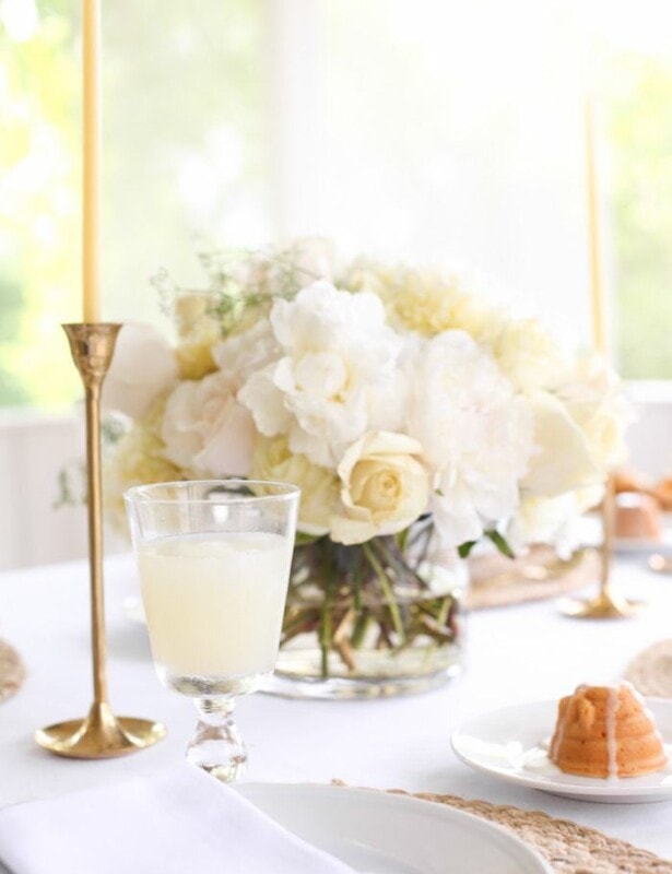summer table setting photos