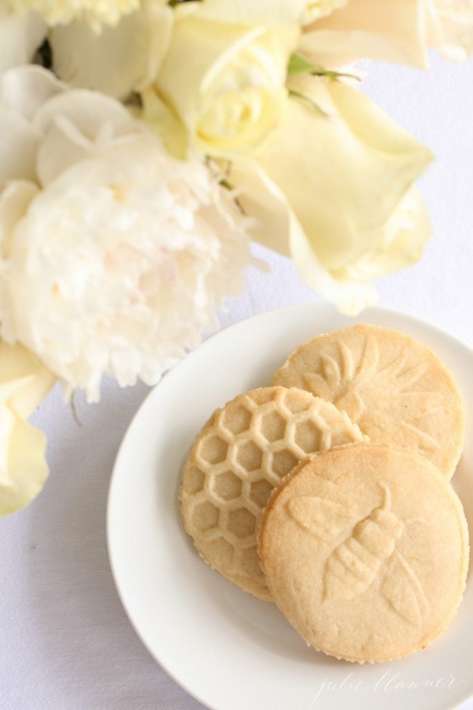 Lemon Shortbread Cookies