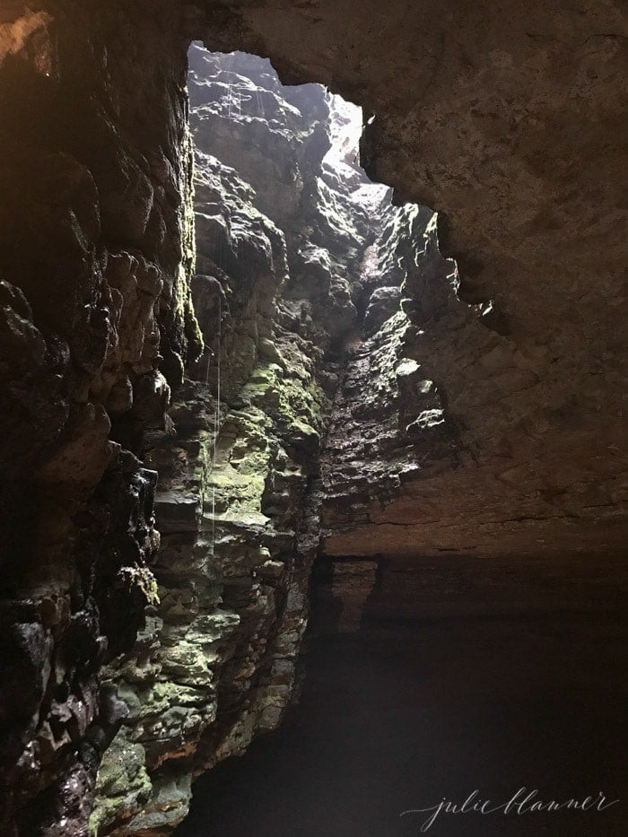 inside a branson mo cave