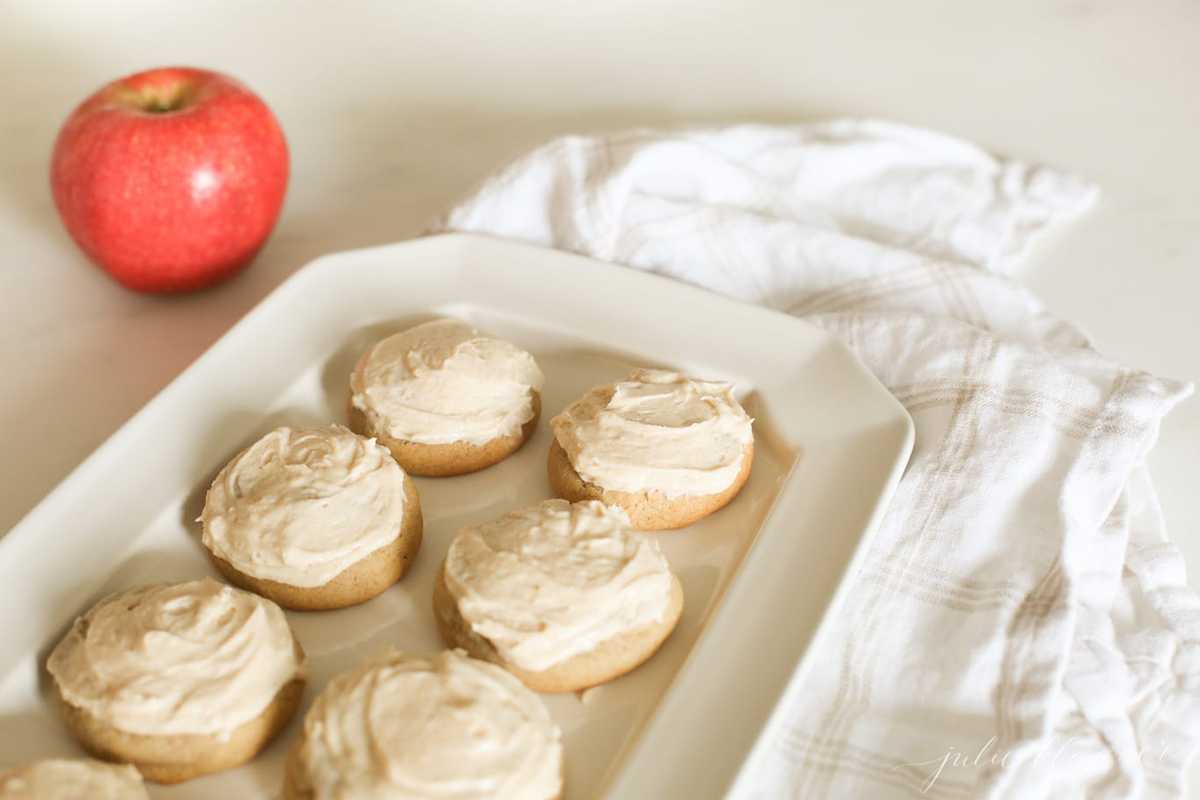 frosted apple butter sugar cookie recipe