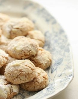 the classic crinkle cookie recipe with brown butter