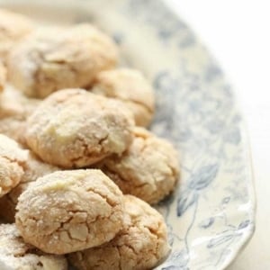 the classic crinkle cookie recipe with brown butter