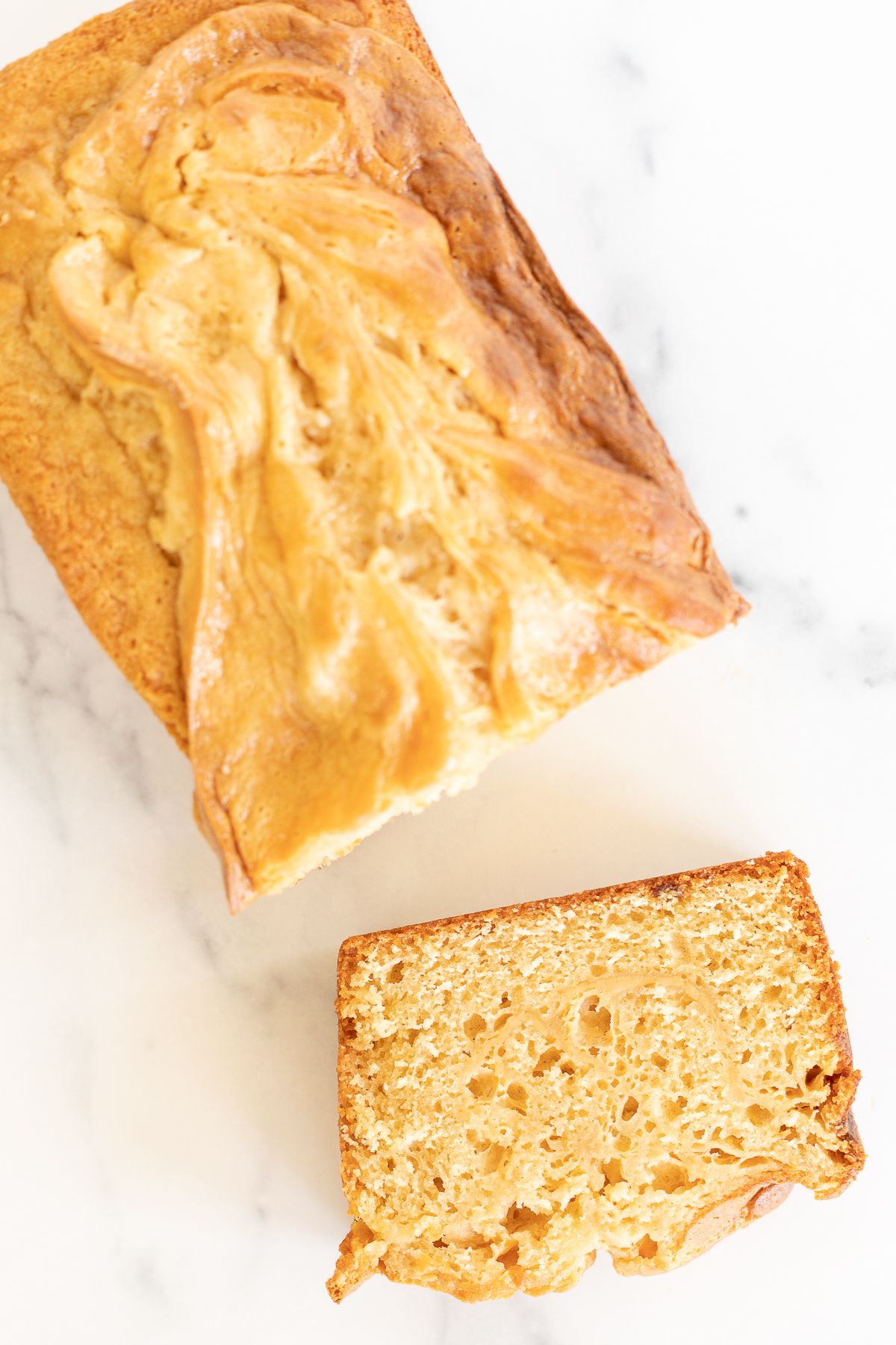 Cream Cheese Bread with Caramel