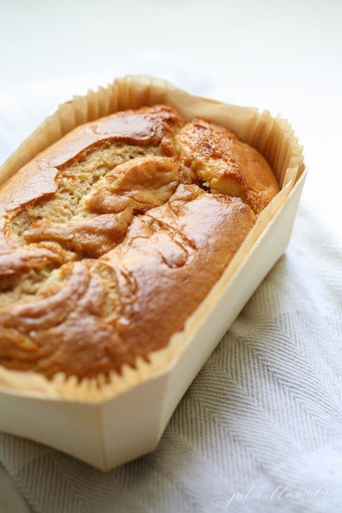 Quick Caramel Cream Cheese Bread Recipe {Cheesecake Bread}