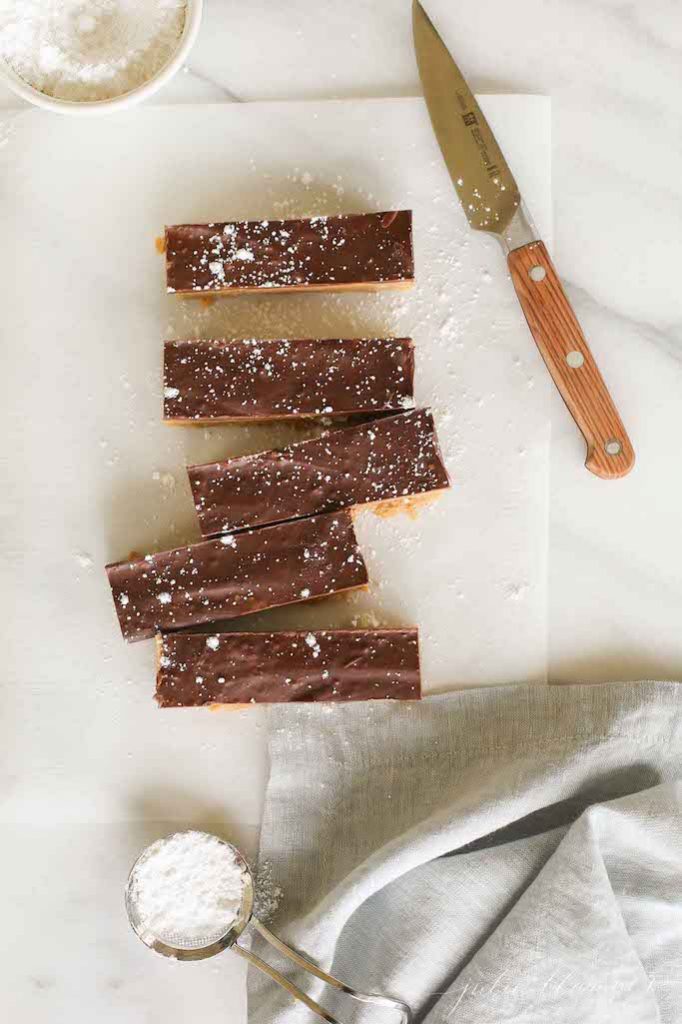 No Bake Cookie Butter Bars Recipe
