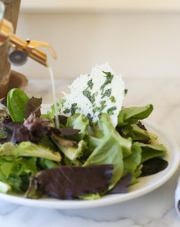easy herb vinaigrette salad dressing