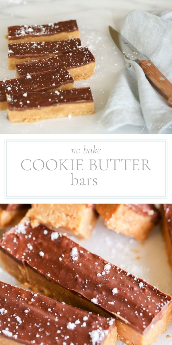 Cookie butter bars