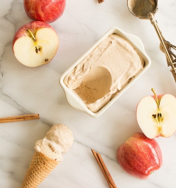 apple butter ice cream to top pies and cobblers