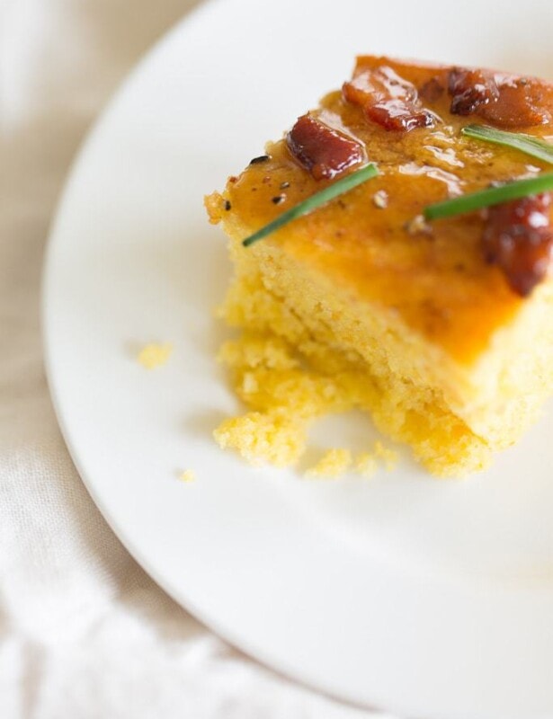 homemade cornbread recipe with maple butter