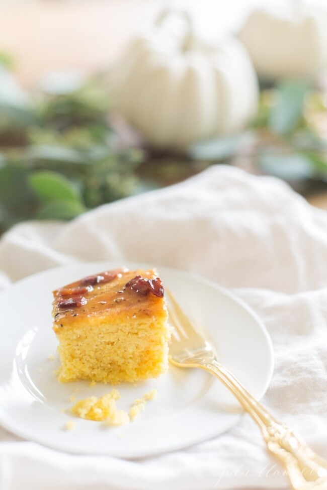 Homemade Cornbread {Sweet and Savory Cornbread} | Julie Blanner