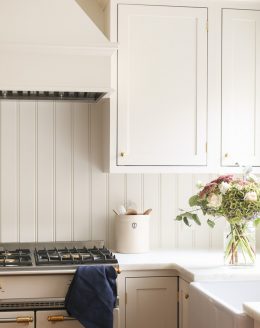 Beadboard Backsplash English Country Kitchen Style