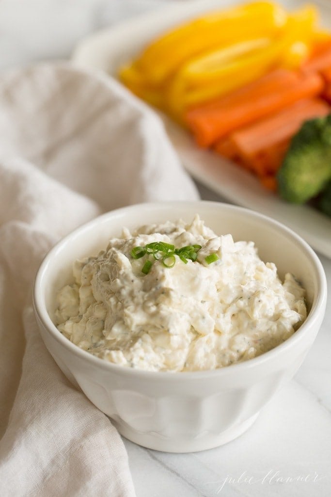 Irresistible Veggie Dip Recipe | Julie Blanner