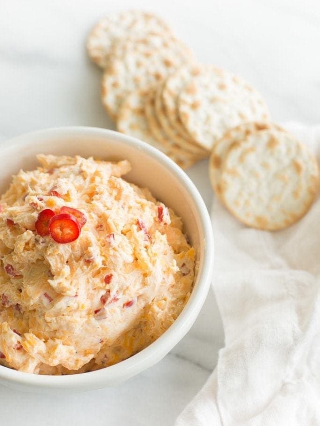 How To Make Pimento Cheese Dip Recipe Julie Blanner
