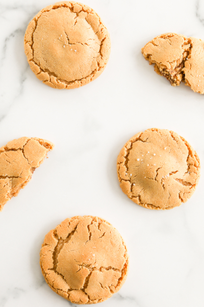 Snickers Stuffed Peanut Butter Cookies | Julie Blanner