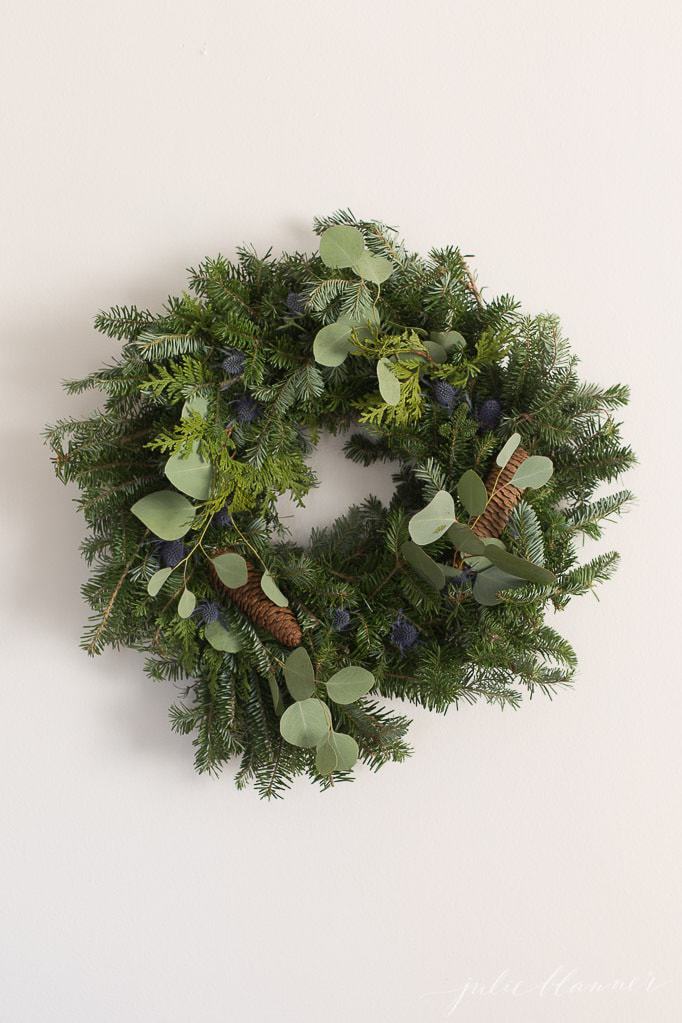 Christmas wreath decorations