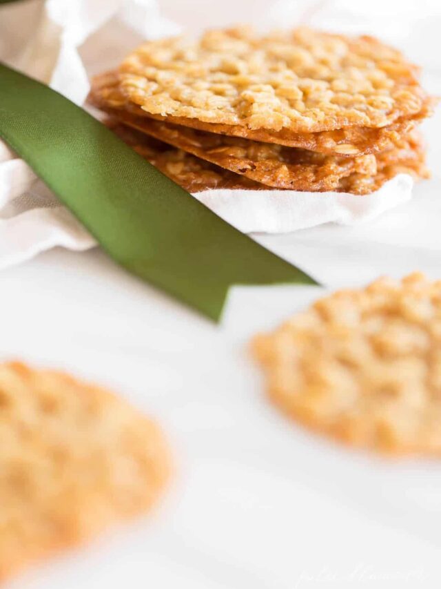 How to Make Oatmeal Lace Cookies Julie Blanner