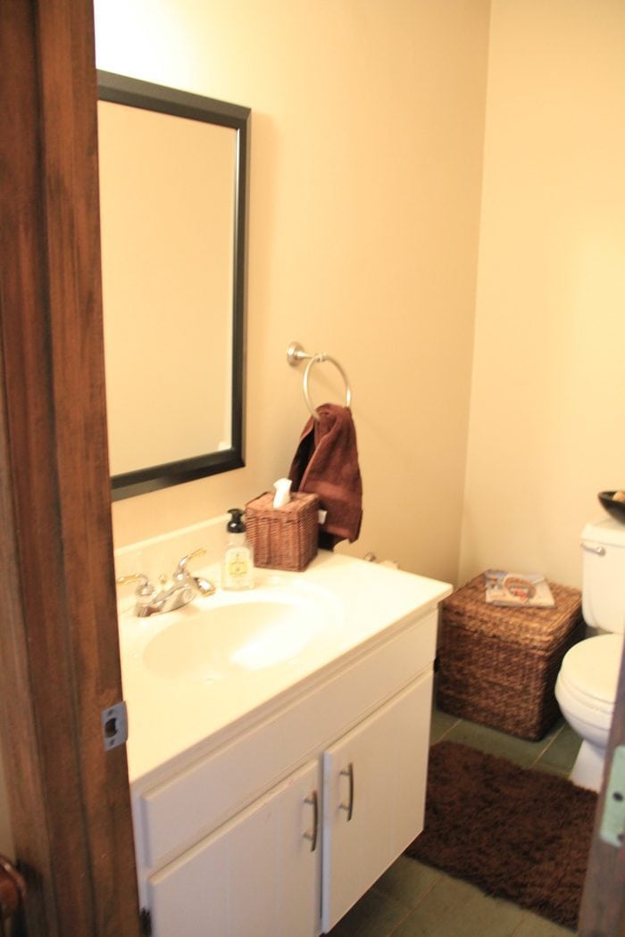 dated bathroom before photo