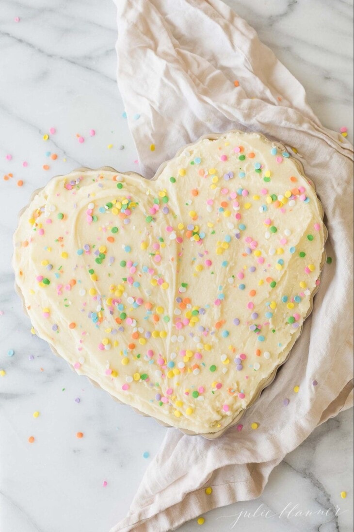 Frosted Sugar Cookie Cake Julie Blanner