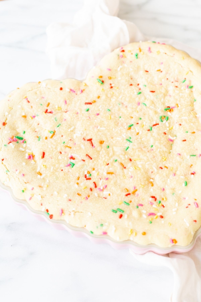 Funfetti Cookie Cake Julie Blanner