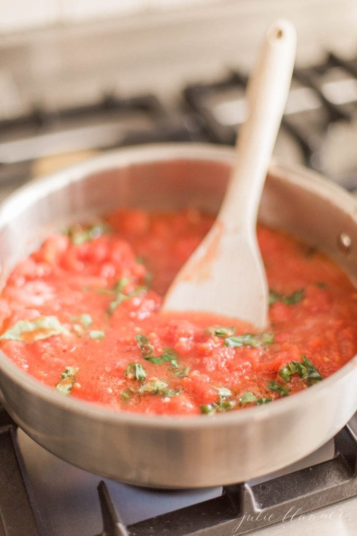 Pomodoro Sauce Spicy Pomodoro Pasta Recipe Julie Blanner