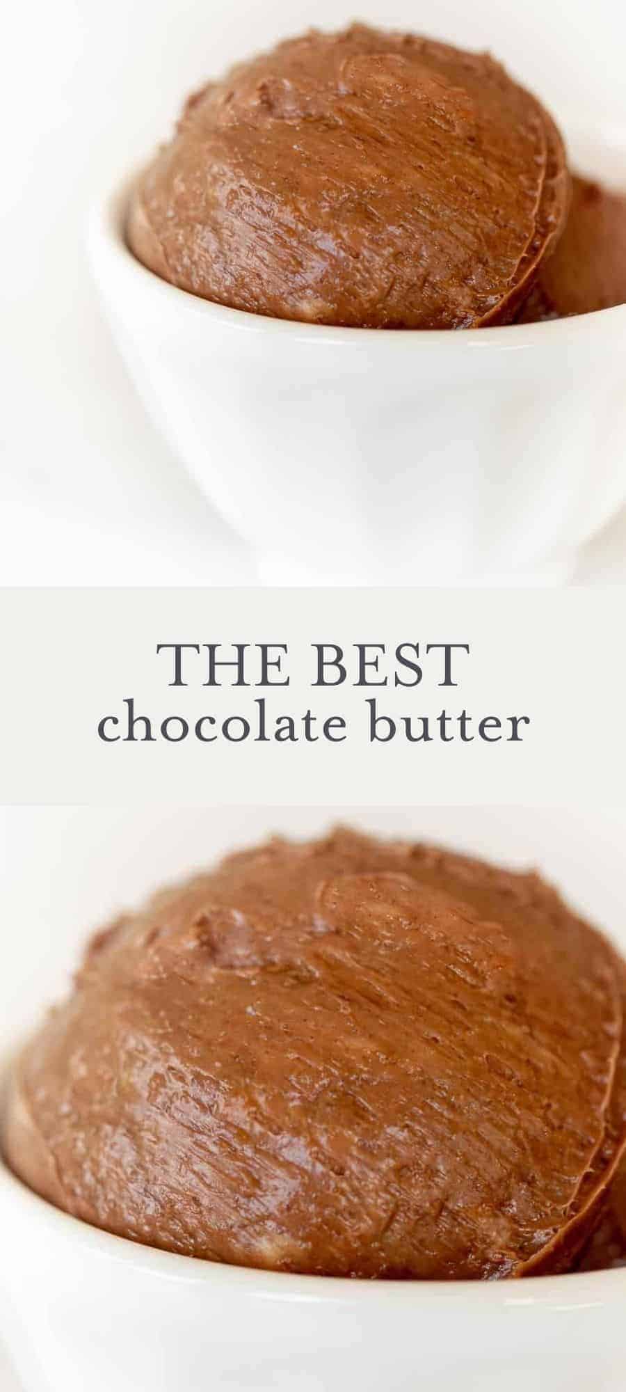 Fast and Easy Chocolate Butter Recipe | Julie Blanner