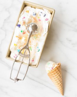 easy no churn bubble gum ice cream