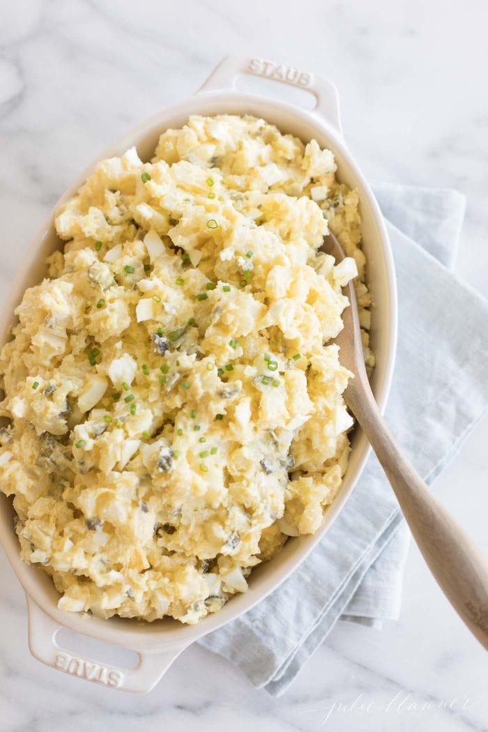 Homemade Potato Salad with Egg