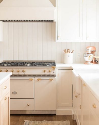 kitchen with marble counters