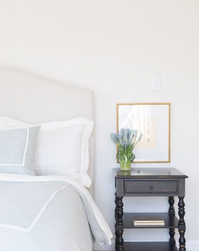 art over nightstand