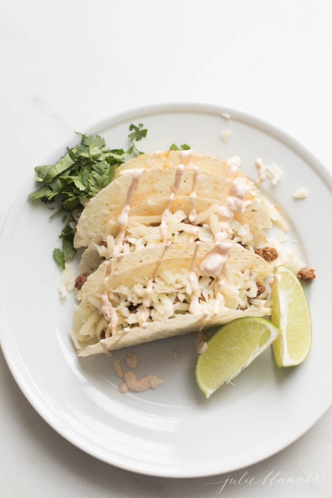 The Best Beef Tacos in Just 10 Minutes | Julie Blanner