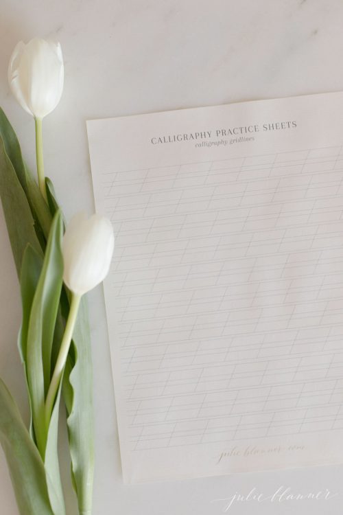 Calligraphy Paper and Free Calligraphy Practice Paper Download