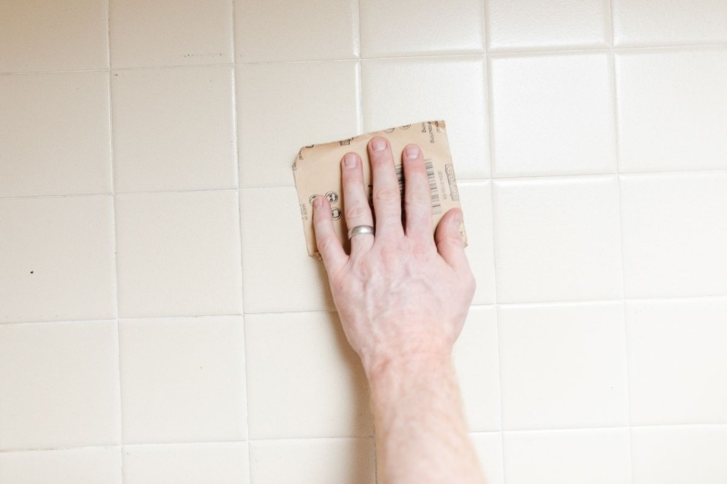 How to Paint Ceramic Tile with Tile Paint Julie Blanner