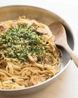 lemon cream sauce for pasta