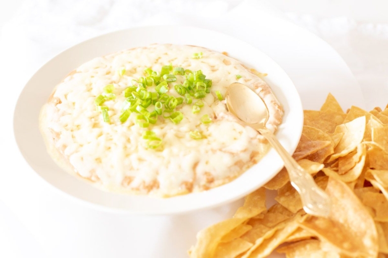 Cream Cheese Bean Dip Julie Blanner
