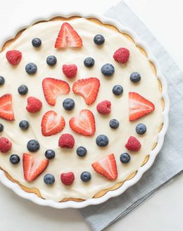 how to make fruit pizza